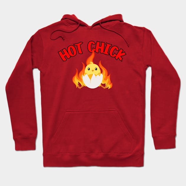 Hot Chick Hoodie by Spatski